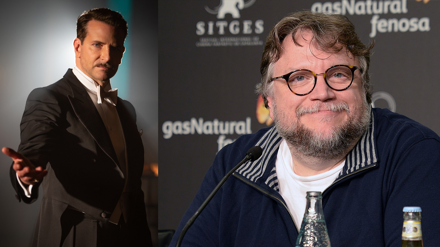 Bradley Cooper, en "Nightmare Alley", y Guillermo del Toro