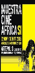 Cartel de muestra de cine africano
