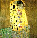 El beso, de Klimt