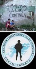 Imagen del film, logo que distingue a combatientes