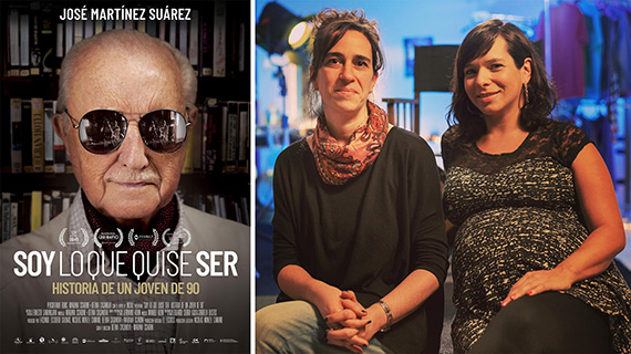 Cartel del documental sobre Martínez Suárez y sus directoras