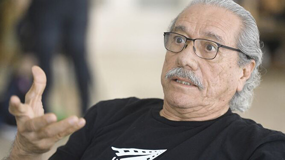 Edward James Olmos, uno de los participantes en "Carlos Almaraz"