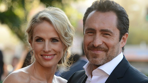 Stefanie Sherk y Demián Bichir