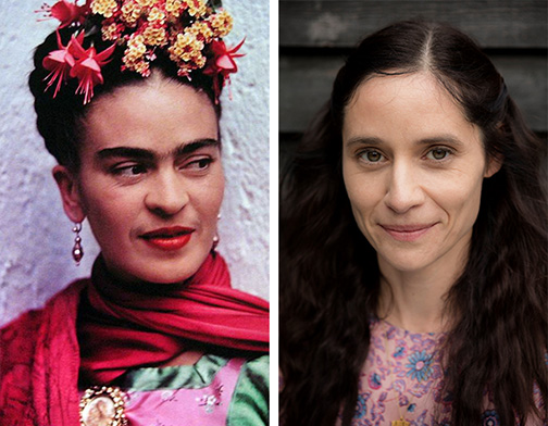 La auténtica Frida Kahlo y Paloma Baeza