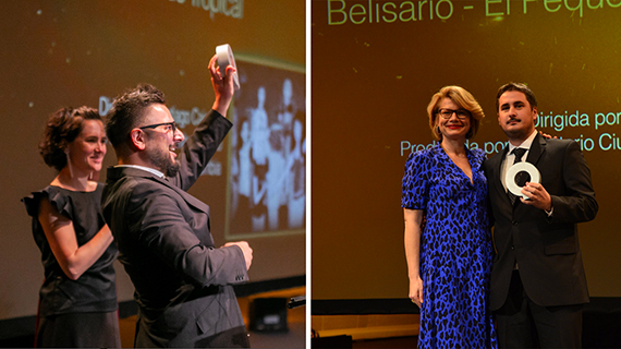 Caicedo y Moyano, con sus premios (PQ)