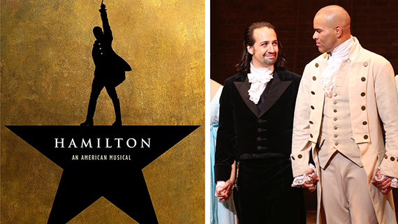 "Hamilton" y Miranda con Christopher Jackson