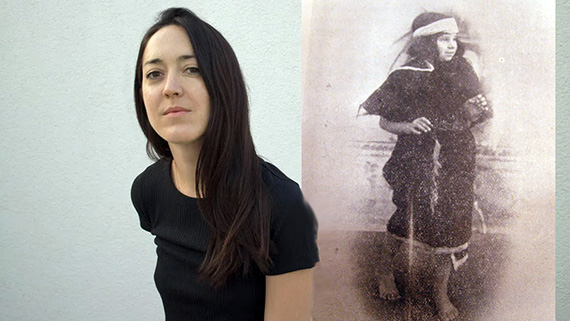 Dominga Sotomayor y una de las pocas imágenes que quedan de "La agonía de Arauco"