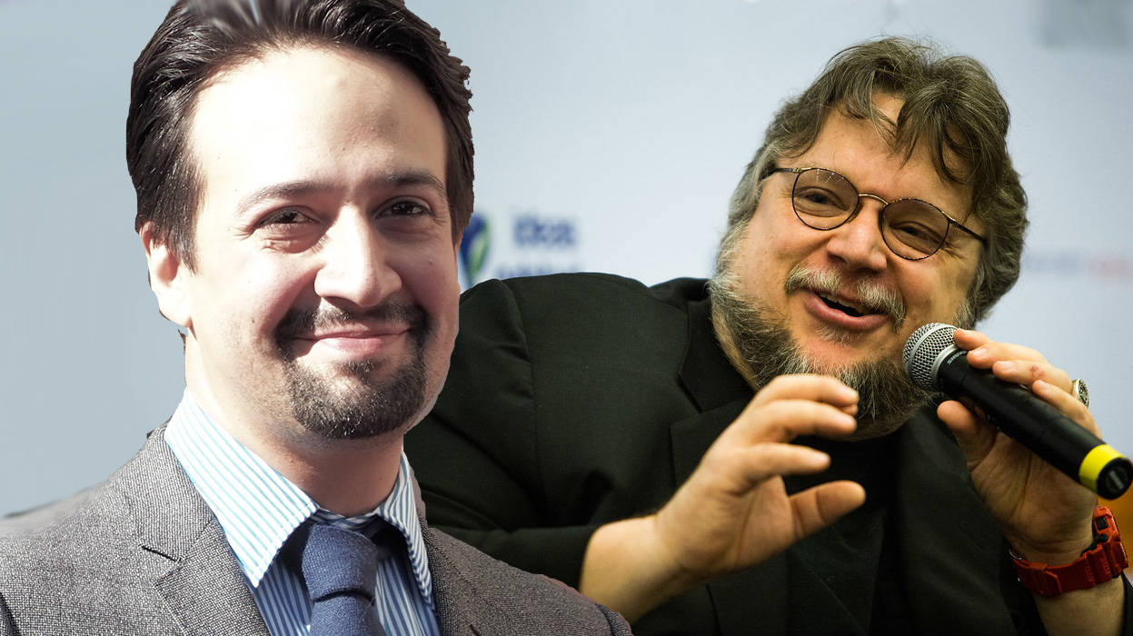 Lin-Manuel Miranda  y Guillermo del Toro