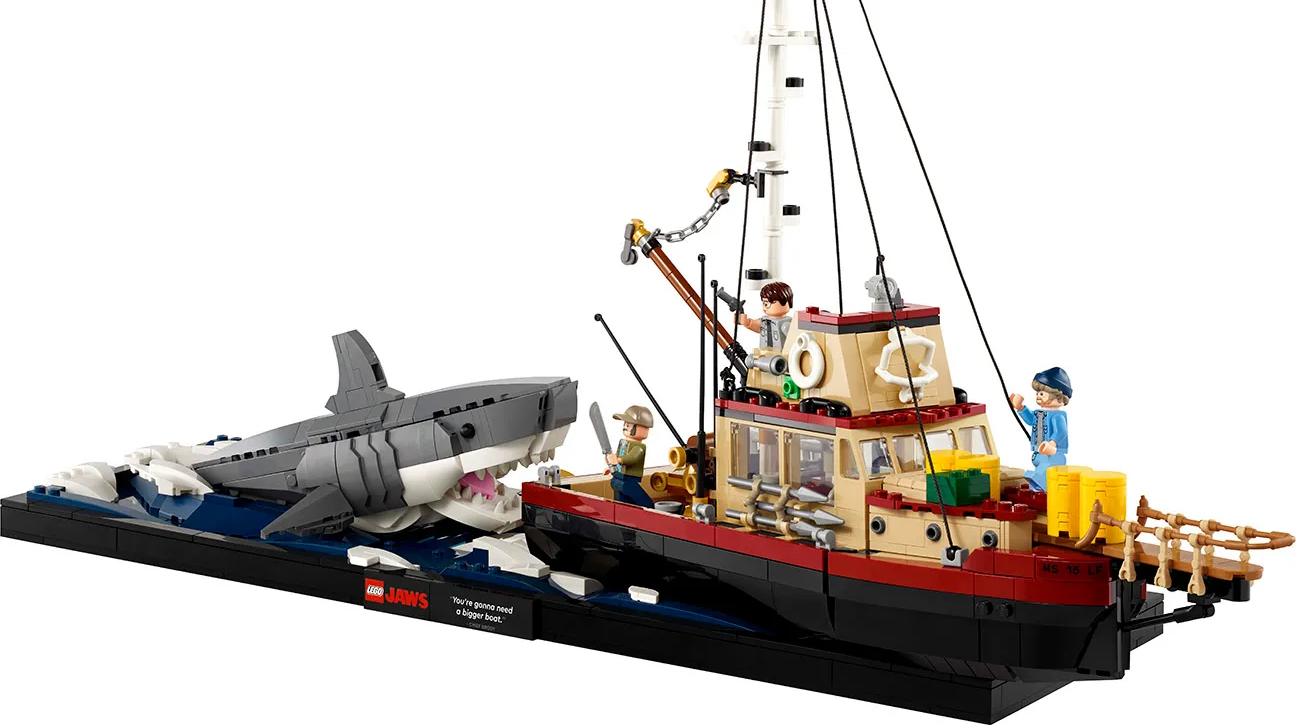 "Tiburón / Jaws", según Lego