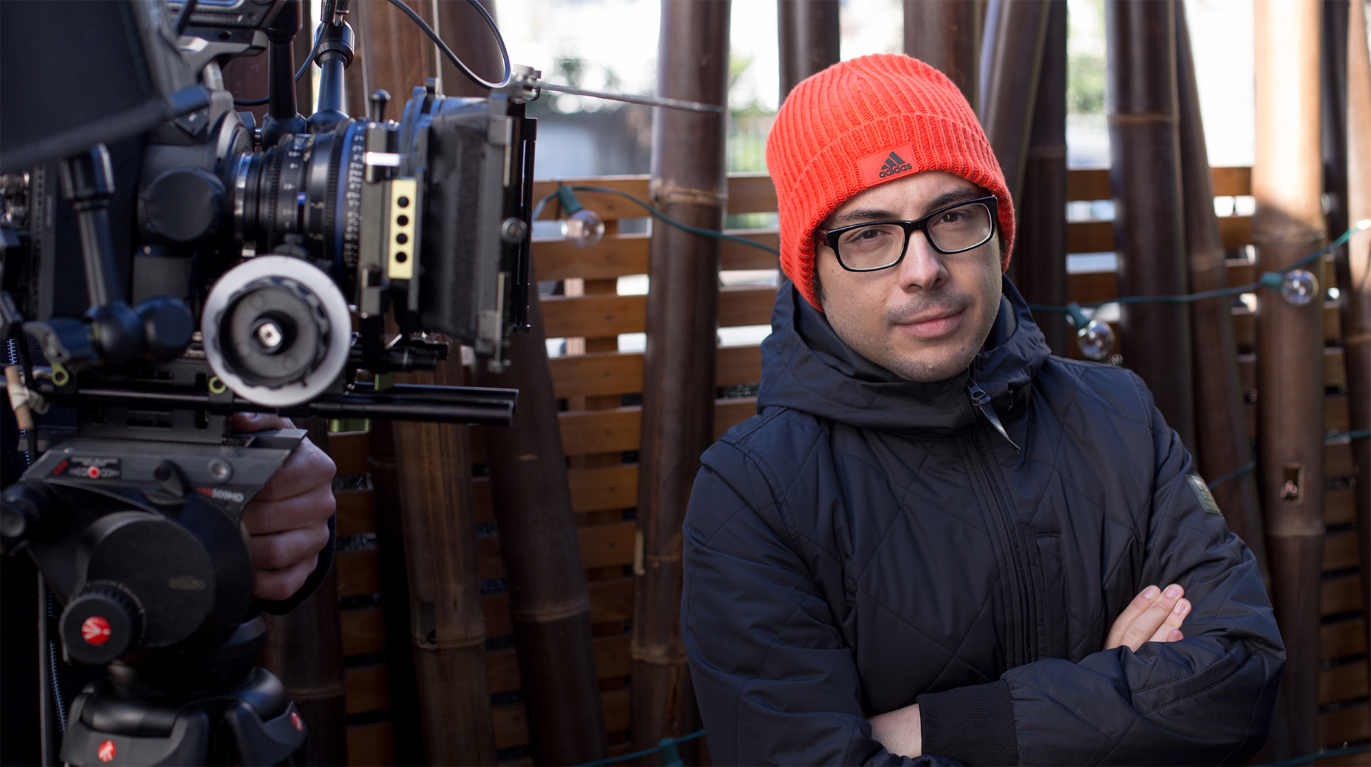 Nicolás López, rodando