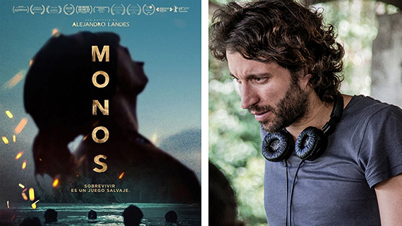 "Monos" y su director, Alejandro Landes