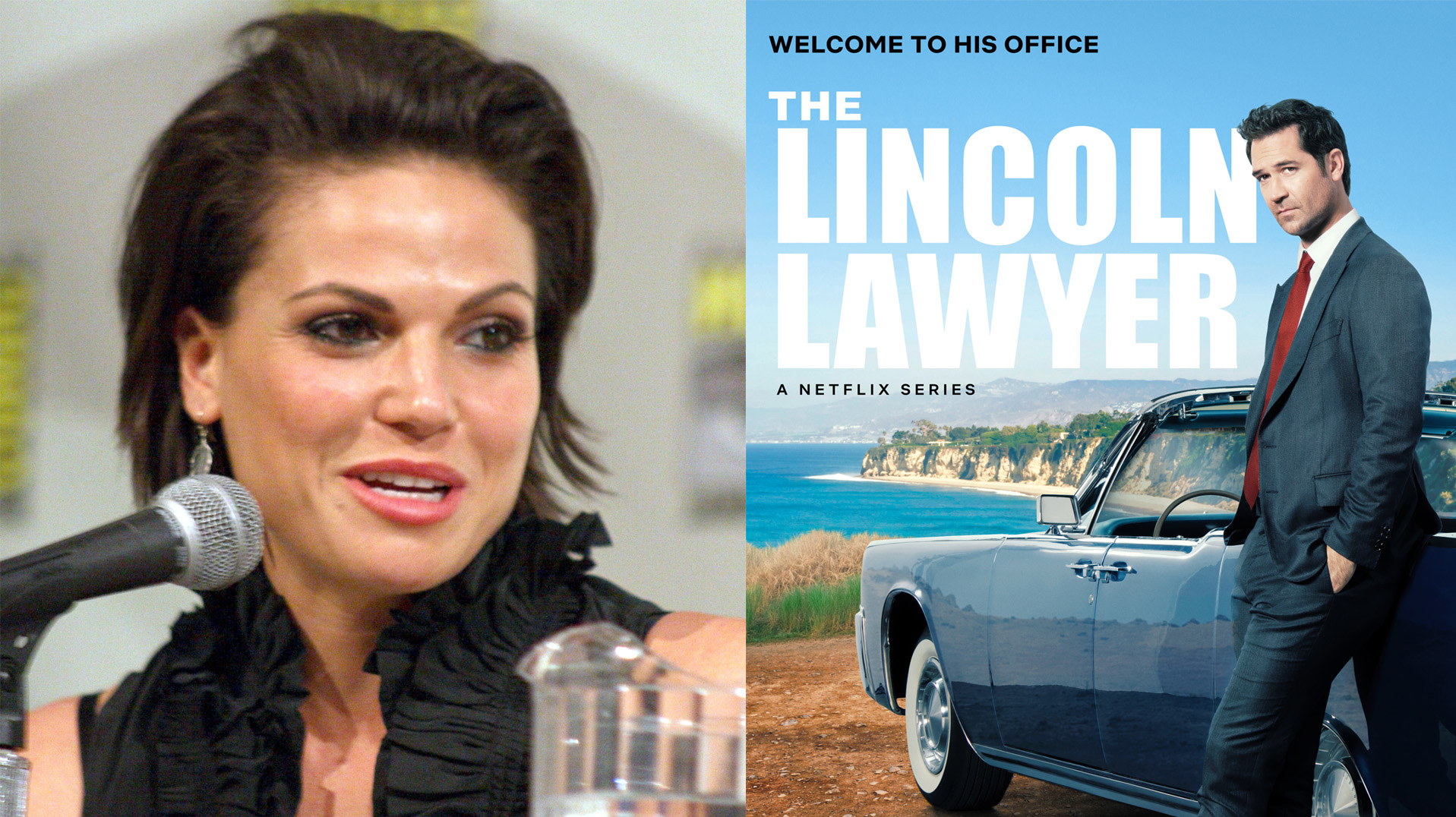 Lana Parrilla y "The Lincoln Lawyer"
