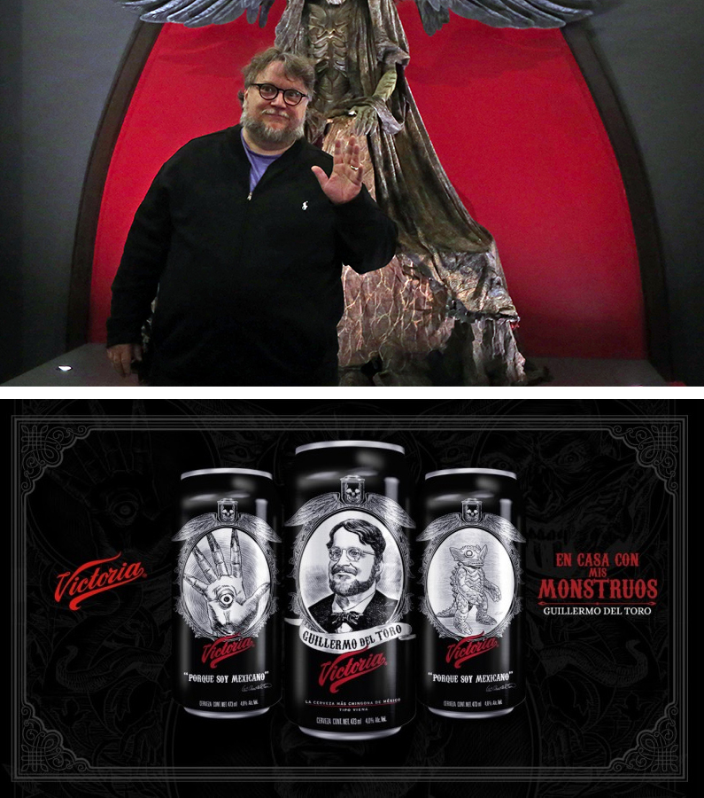 La cerveza Victoria con la iconografía de Del Toro