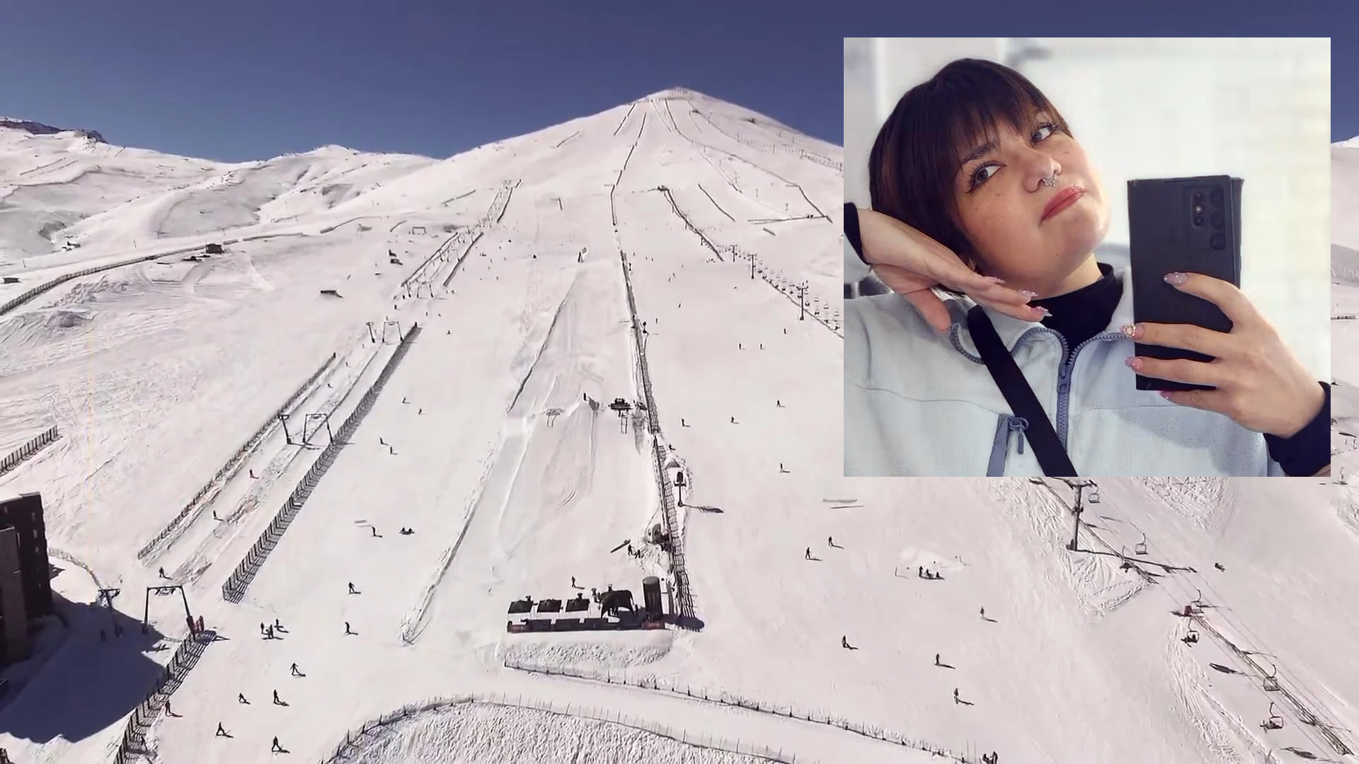 La estación de esquí El Colorado y Fabiola Flores Hernández