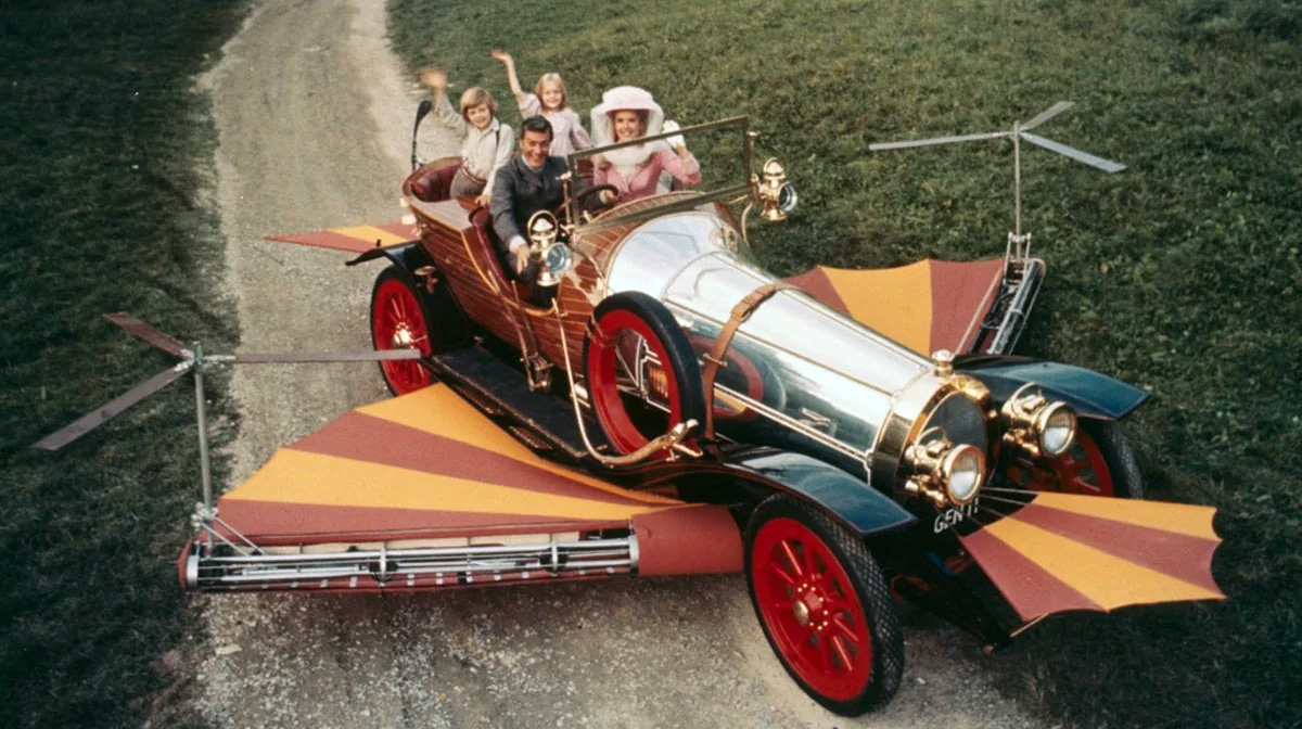 El mítico auto volador de "Chitty Chitty Bang Bang"