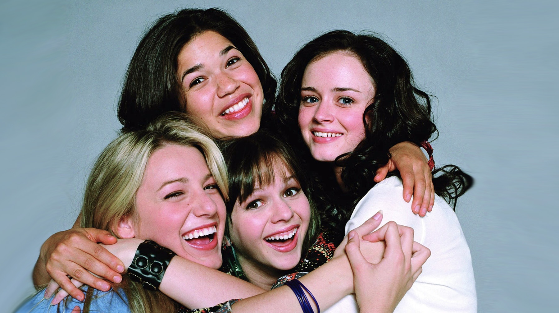 Ferrera y sus compañeras en "Sisterhood of the Traveling Pants"