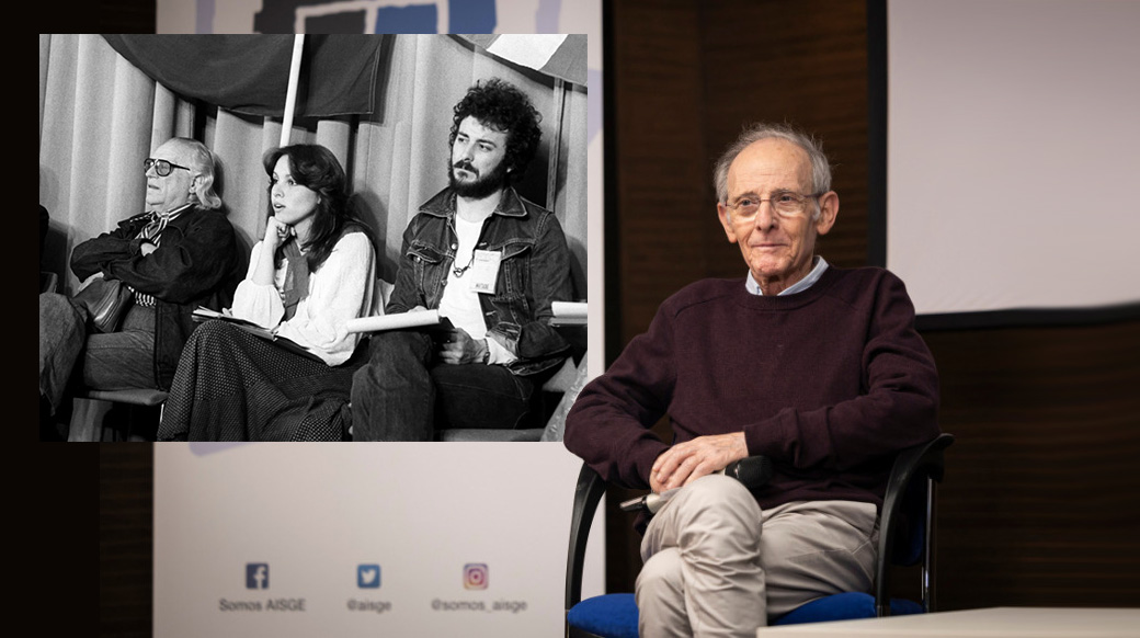 Gutiérrez Caba y en el inserto Alberti, Ana Belén y Juan Diego, algunos de los promotores de la huelga