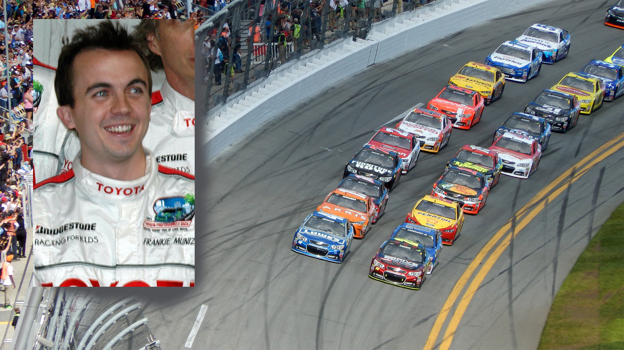 Frankie Muñiz estará en las carreras de autos NASCAR