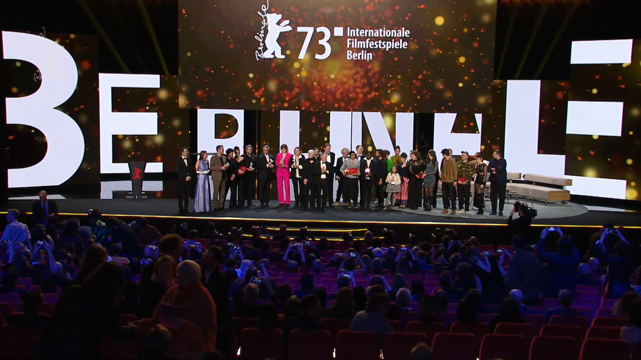 Ganadores de la Berlinale sobre el escenario (IFB)
