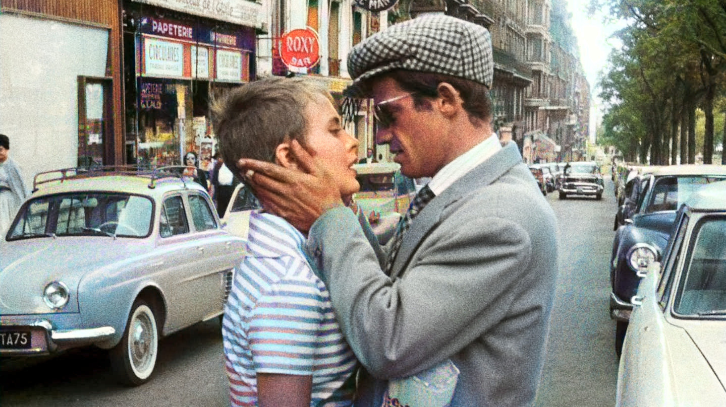 Seberg y Belmondo, en "A bout de souffle"