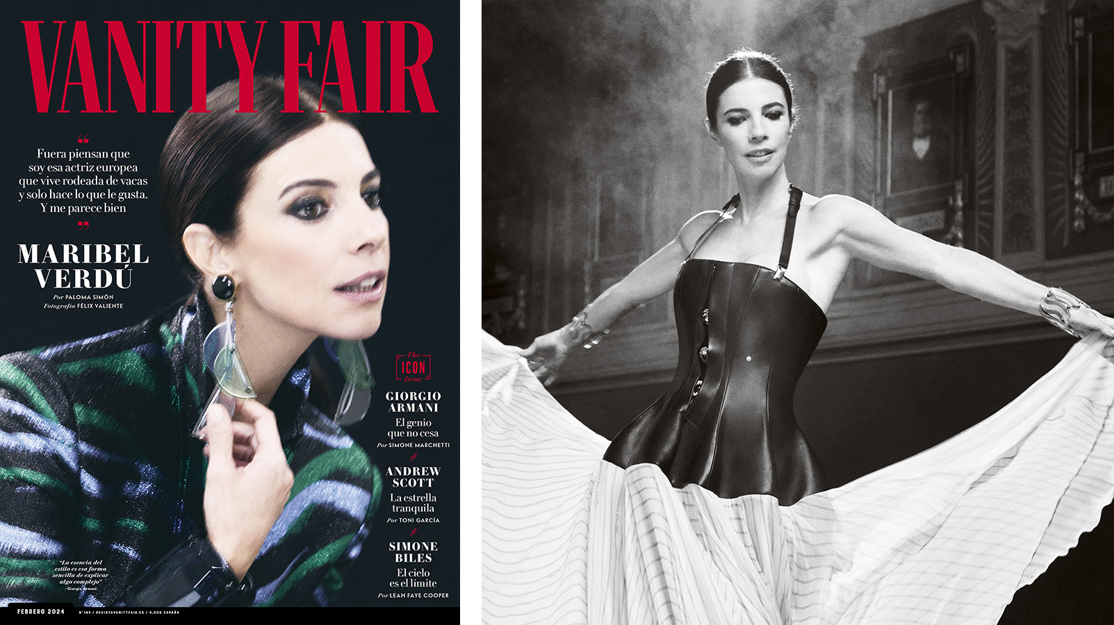 Maribel Verdú, en Vanity Fair (Félix Valiente)