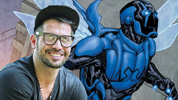 Angel Manuel Soto y "El Escarabajo Azul"