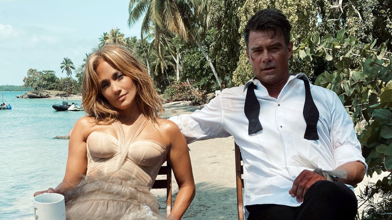 Jennifer López y Josh Duhamel filmando en Dominicana "Una boda explosiva"