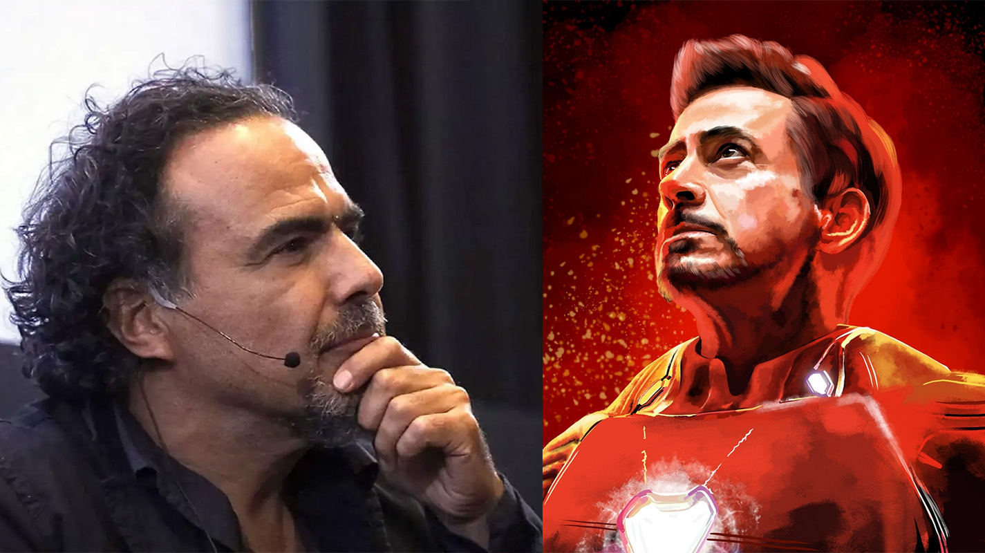 González Iñárritu y Downey-Iron Man