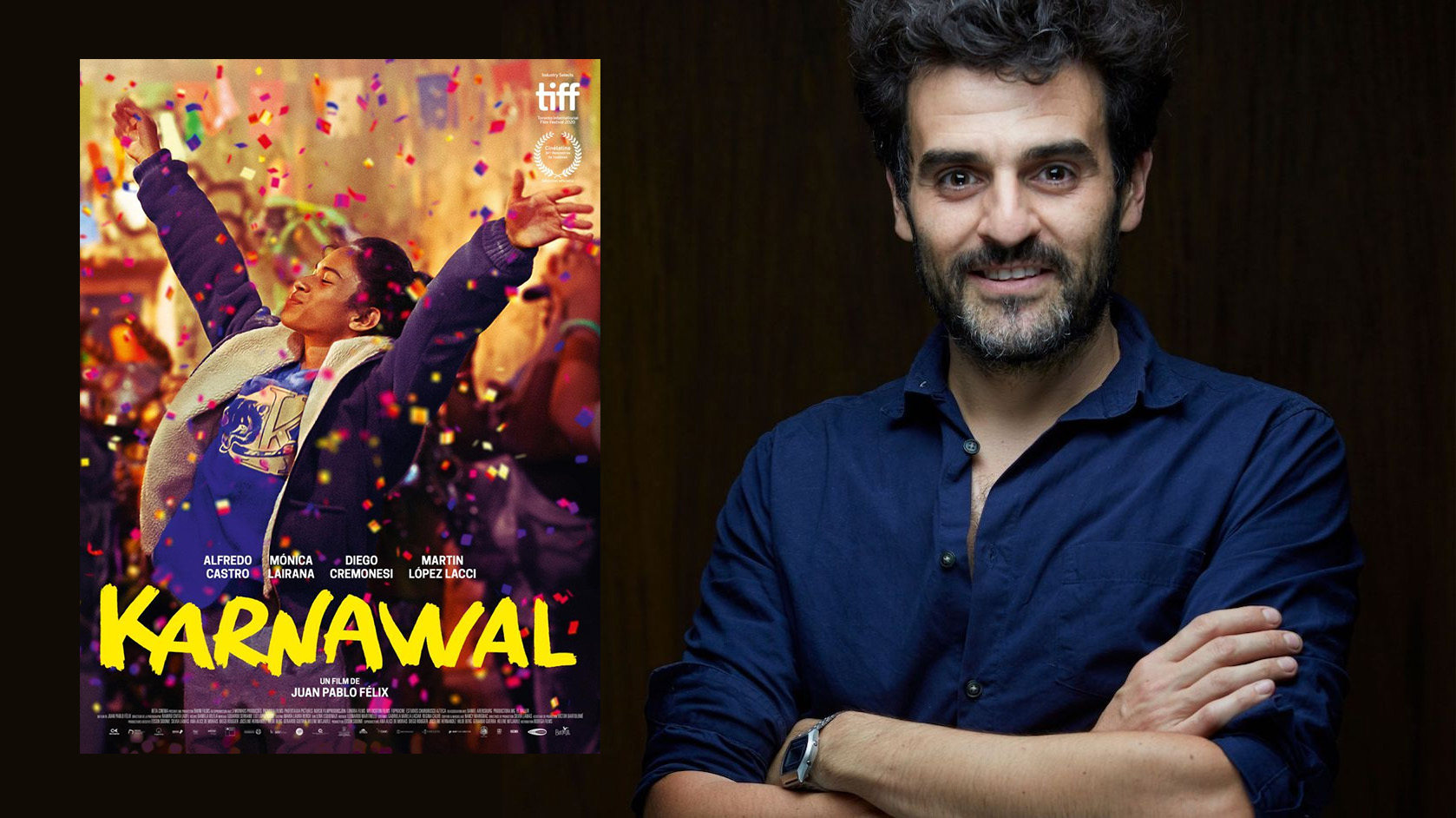 Juan Pablo Félix triunfó con "Karnawal" en los Premios Sur