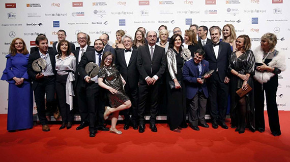 Ganadores y organizadores del los Forqué, en la edición de este año