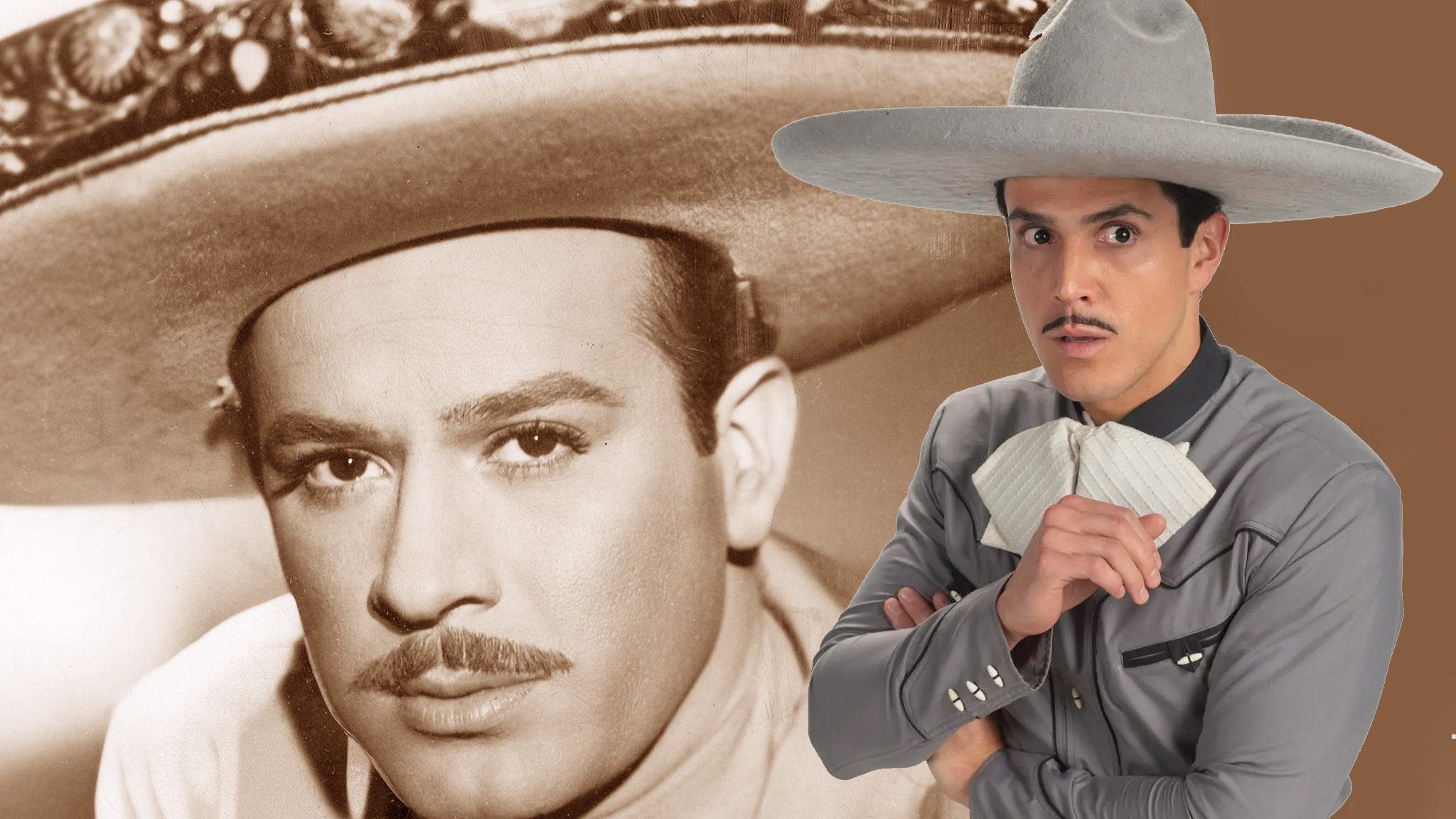 Pedro Infante y Mario Morán 