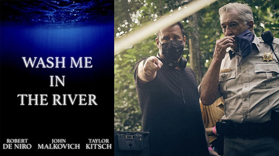 Randall Emmett, con De Niro, rodando "Wash Me in the River"