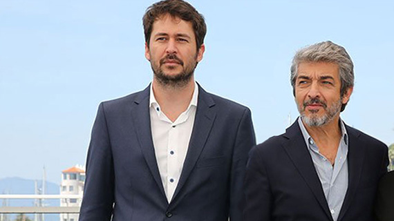 Santiago Mitre y Ricardo Darín