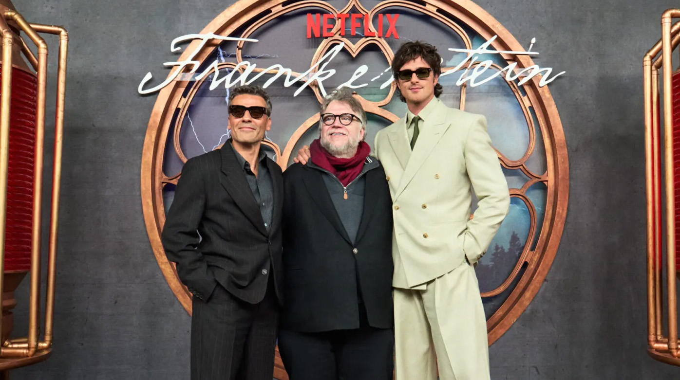 Isaac, Del Toro y Elordi, nominados por "Frankenstein"