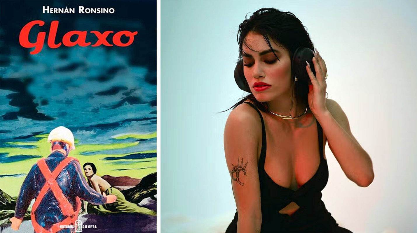 Lali y el libro cuya adaptación protagoniza (Cuneta / Esquire)