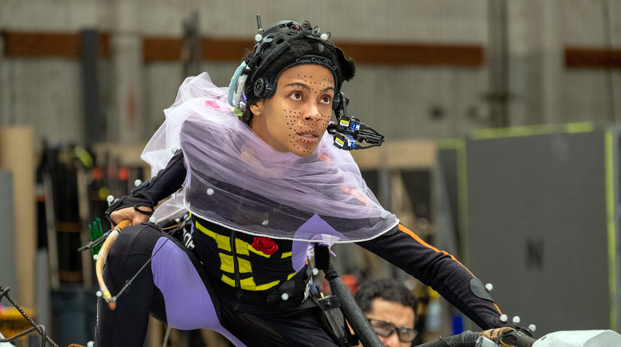 Saldaña, rodando "Avatar: Fuego y Ceniza"