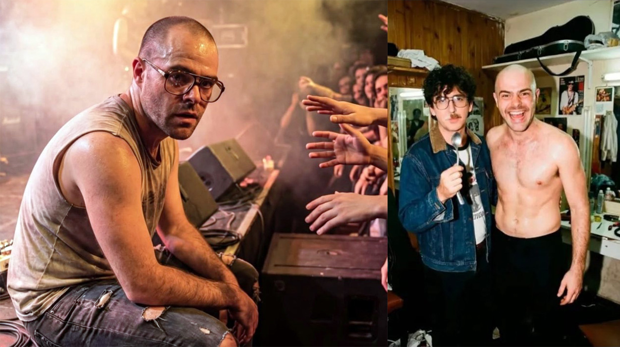 Imágenes del rodaje de "Viejos vinagres"