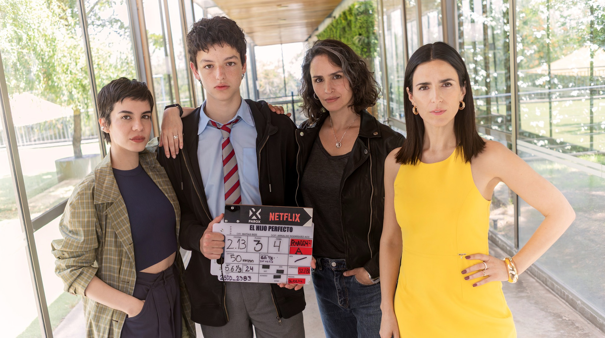 Protagonistas de "El hijo perfecto"