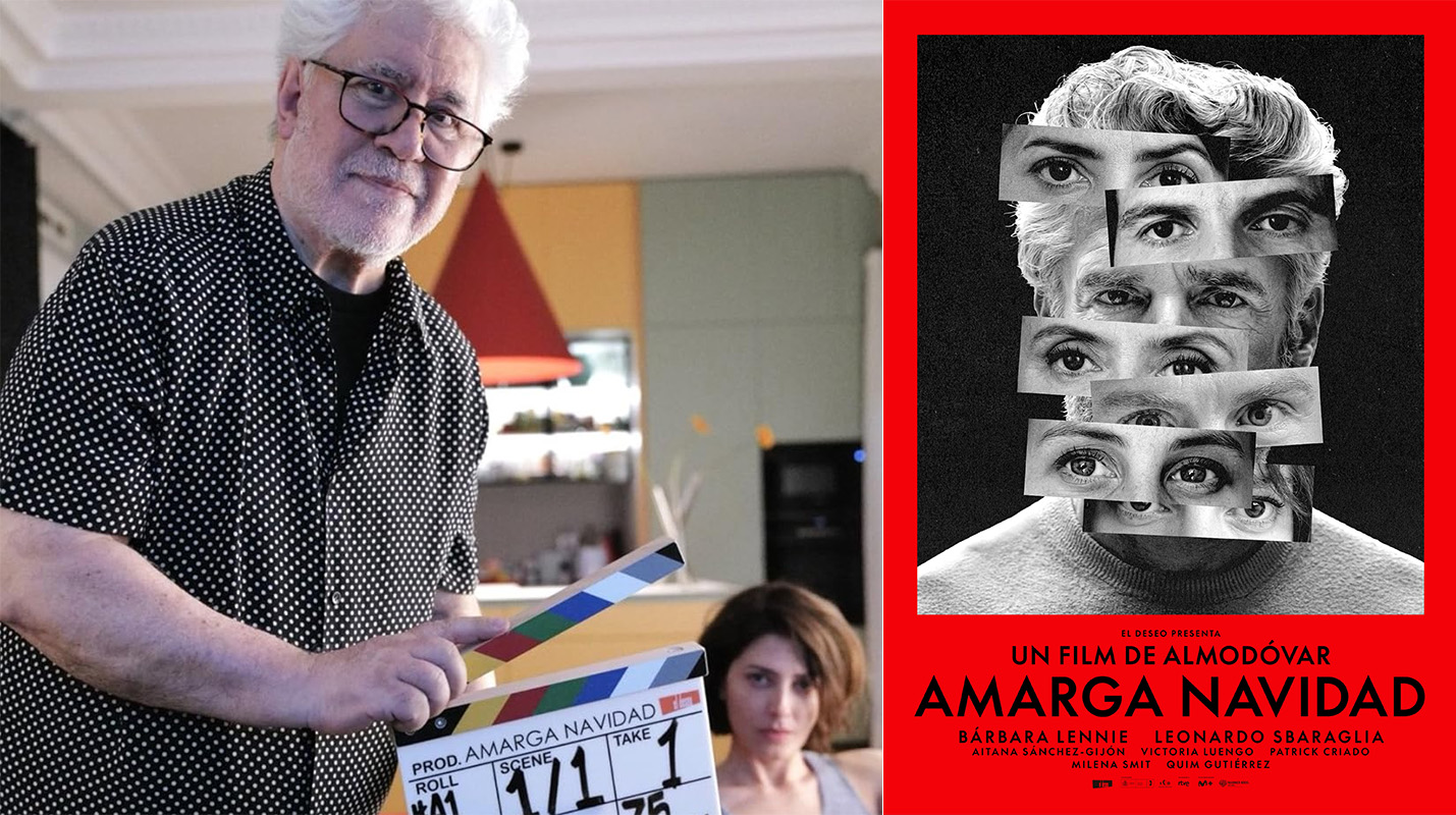 Almodóvar y el cartel de su nuevo film