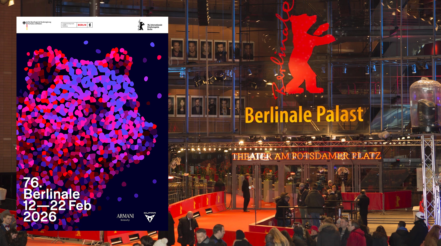 El cartel oficial de la 76 Berlinale anticipa el certamen alemán 