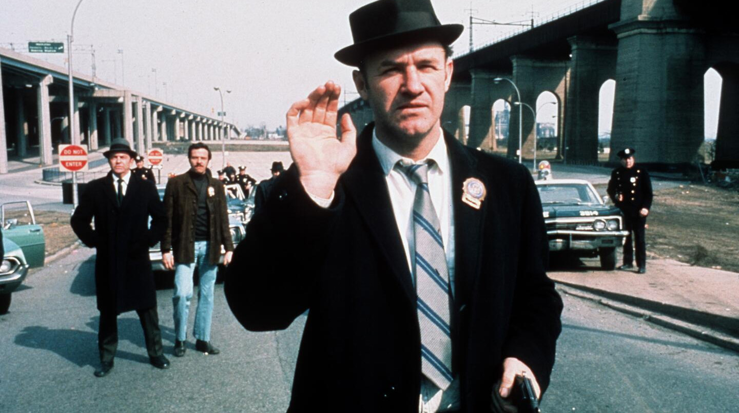 Hackman, en "French Connection"