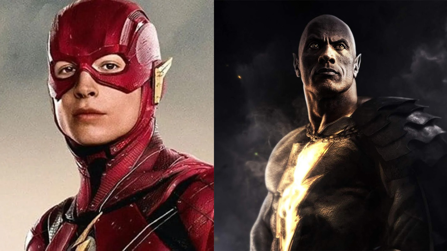 "The Flash" y "Black Adam"