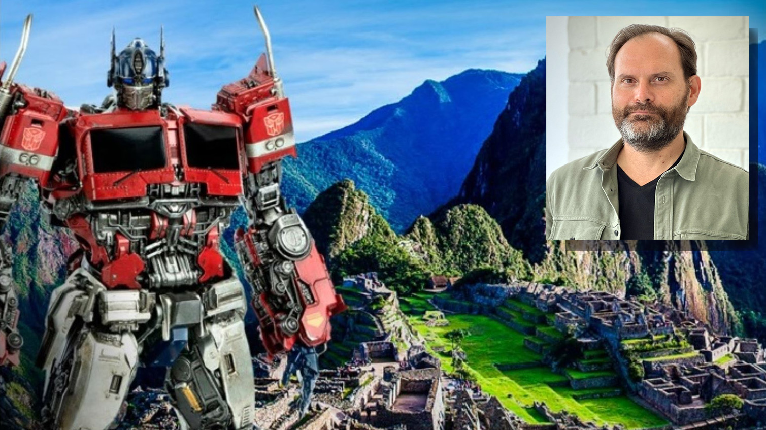 Bruno Canale y su película de la saga "Transformers"
