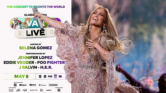 J-Lo participó en el Global Citizen Vax Live