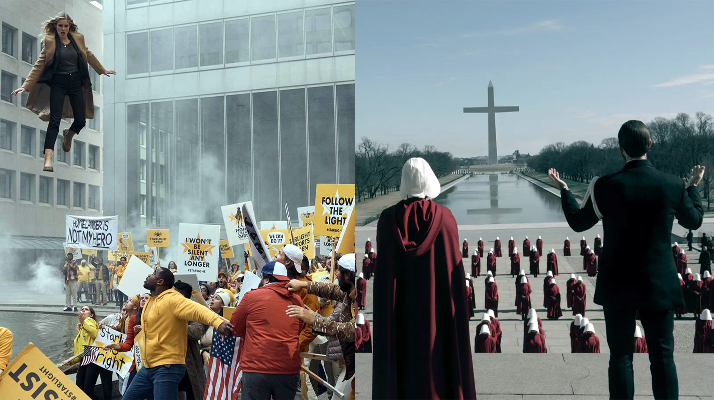 Imágenes de "The Boys" y "The Handmaid's Tale" Imágenes de "The Boys" y "The Handmaid's Tale"