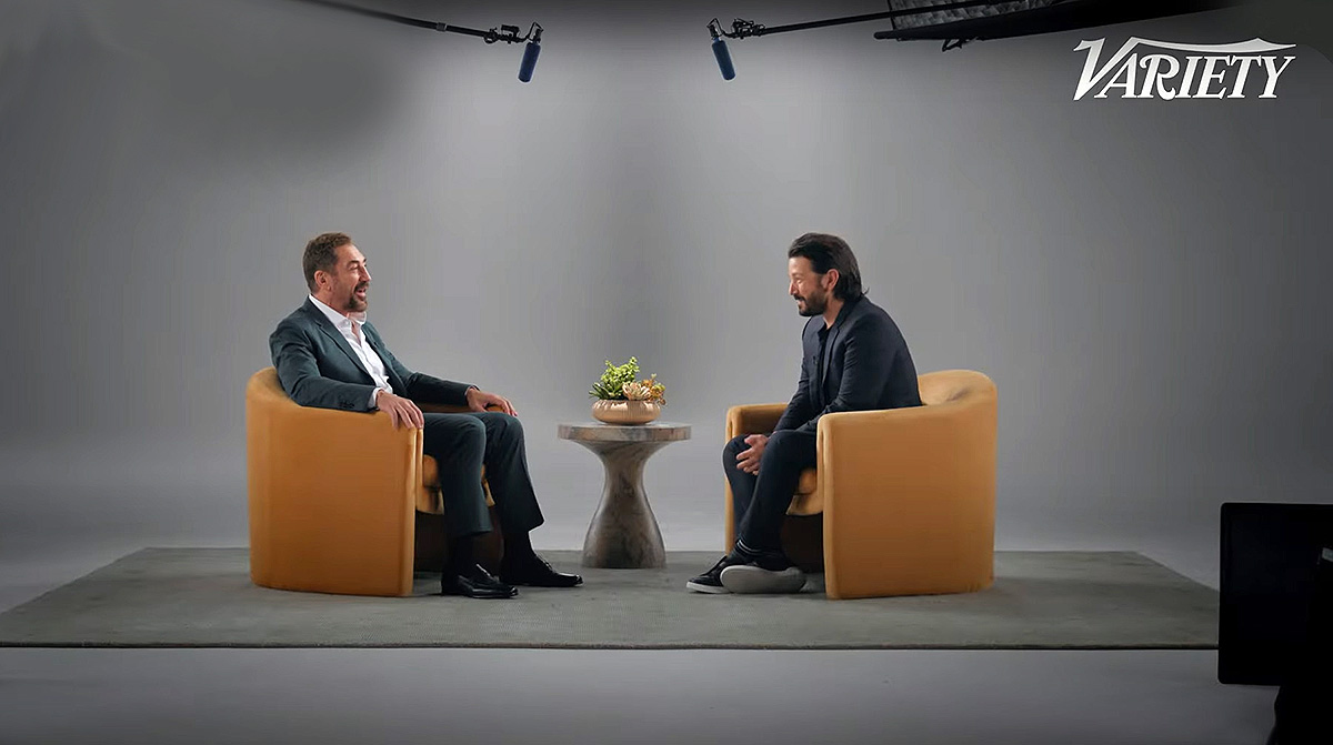 Javier Bardem y Diego Luna, reunidos por Variety Javier Bardem y Diego Luna, reunidos por Variety
