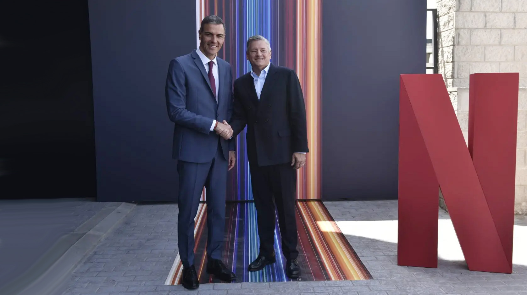 Sánchez y Sarandos (Hipertextual) Sánchez y Sarandos (Hipertextual)