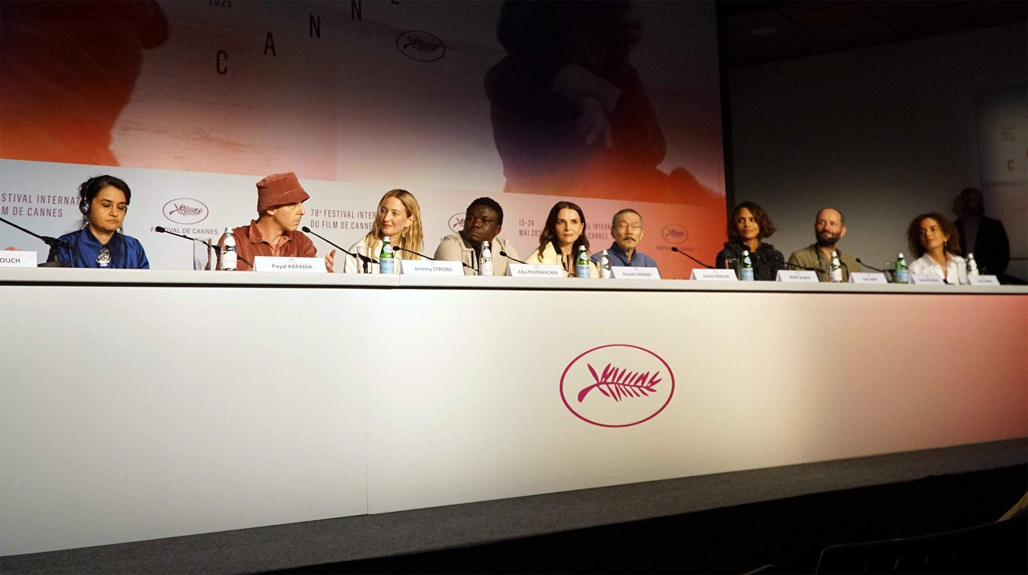 El amplio jurado de Cannes 2025 (MD) El amplio jurado de Cannes 2025 (MD)