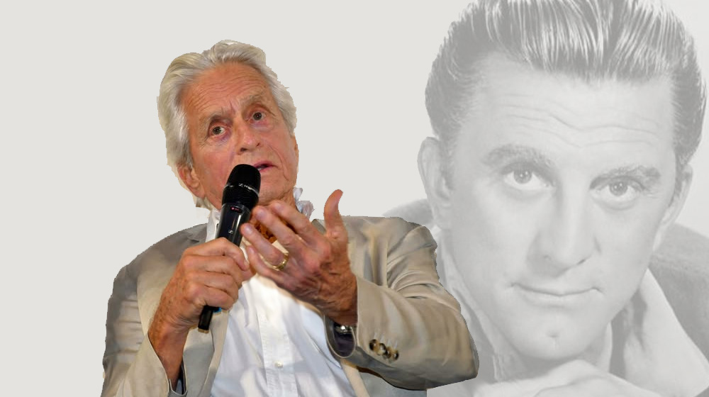 Michael Douglas y su padre Michael Douglas y su padre