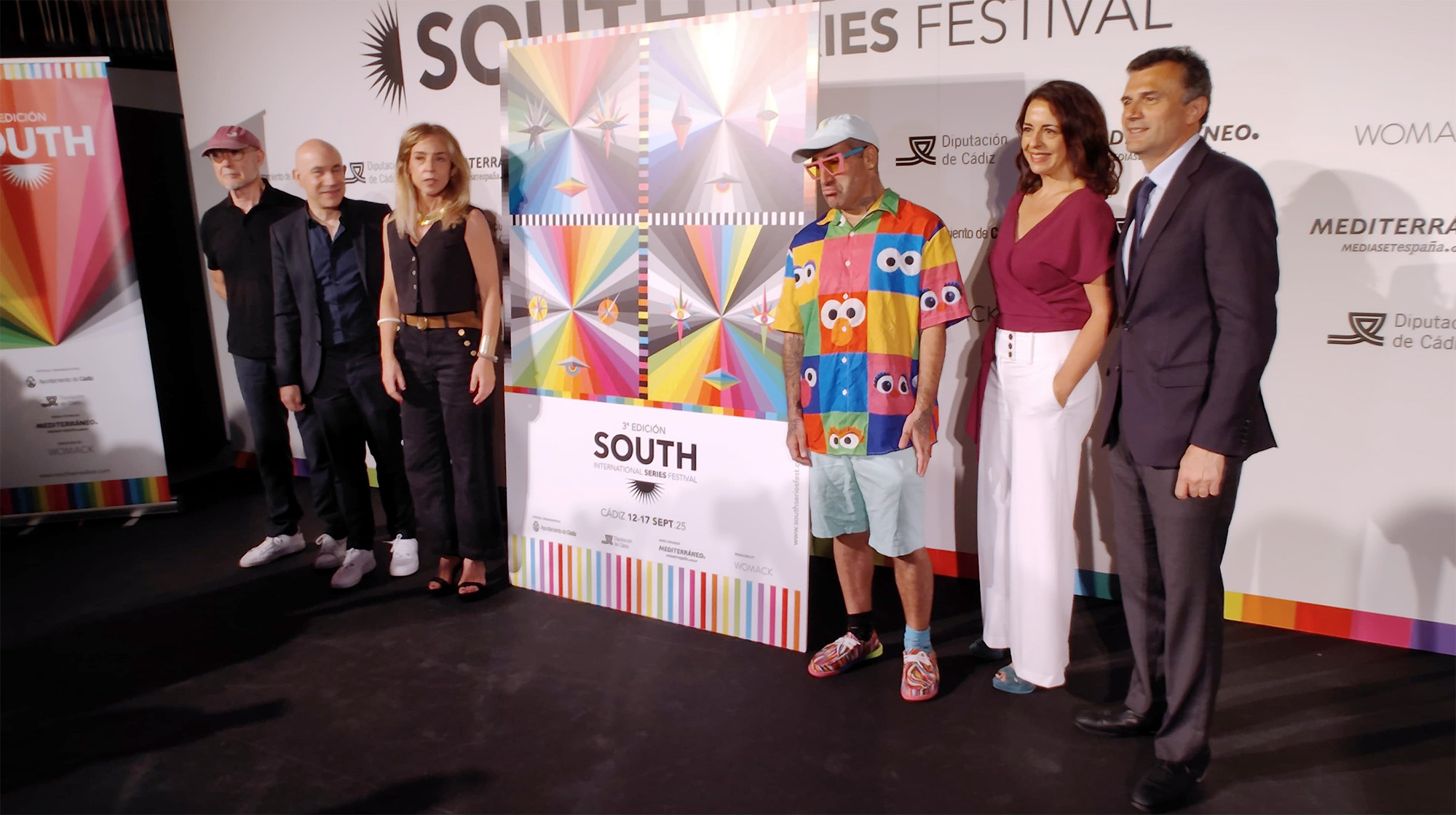 Primera presentación de la tercera edición del South Series Festival de Cádiz Primera presentación de la tercera edición del South Series Festival de Cádiz